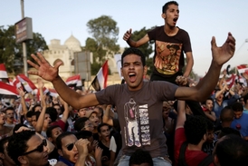 Nepokoje v Egyptě.