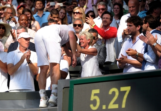 Andy Murray s matkou Jude.
