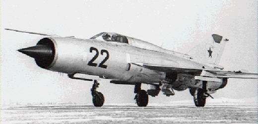 Mig-21 ve výzbroji sovětské armády (ilustrační foto).