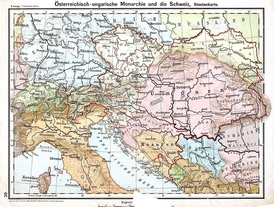 Rakousko-Uhersko roku 1899.