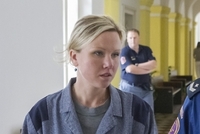 Klára Mauerová před soudem 11. července 2013.