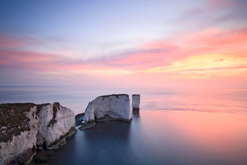 Jurské pobřeží, Doorset, Anglie. (Foto: Profimedia.cz/Mark Bauer/Loop Images/Corbis)