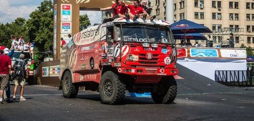 Aleš Loprais s Tatrou jel i na slavné Rallye Dakar.
