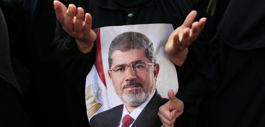 Sesazený egyptský prezident Muhammad Mursí.