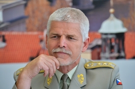 Náčelník generálního štábu Petr Pavel.