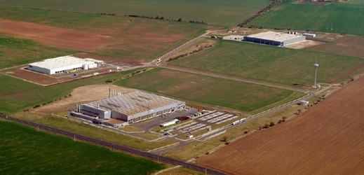 Letecký pohled na průmyslovou zónu Joseph v roce 2008.
