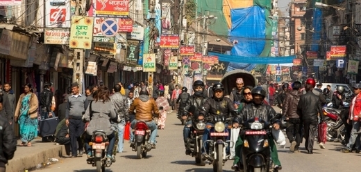 Policie v Nepálu vyhlásila válku klaksonům.