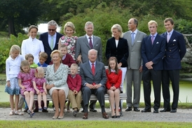 Belgická královská rodina.