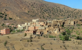 Vesnice v Západní Sahaře.
