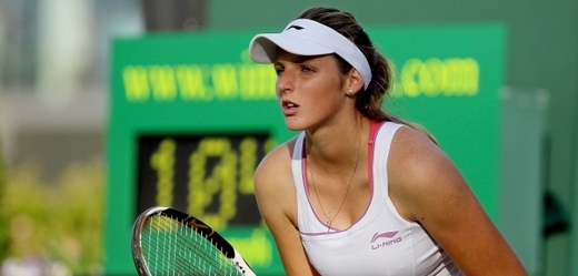 Tenistka Kristýna Plíšková vypadla na turnaji v Baku ve druhém kole.