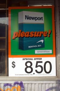 Cigarety Newport jsou v USA velmi oblíbené. Jejich výrobce se možnému zákazu razantně brání.