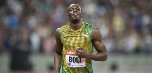 Usain Bolt zaběhl v Londýně druhý nejrychlejší čas sezony.