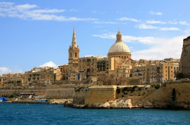 Hlavní město Malty Valletta.