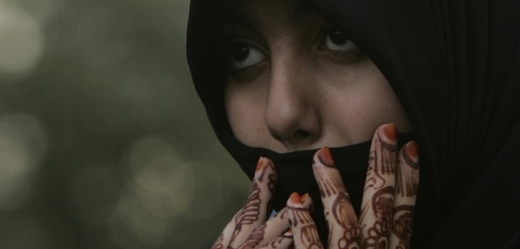 Muslimka ve Francii roku 2010 - před zákazem zahalování na veřejnosti.