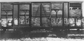 Ve vlaku z Compiègne do Buchenwaldu zemřelo 536 lidí z celkových 2166.