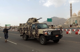 Zvýšený stupeň bezpečnosti v hlavním městě Jemenu.