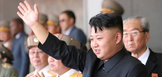 Kim Čong-un na oslavách Dne vítězství 27. července 2013 v Pchjongjangu.