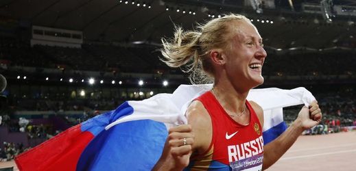 Mistryně světa a olympijská vítězka  Julia Zaripovová.