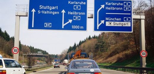 Německé dálnice zatím nejsou pro osobní auta zpoplatněné (ilustrační foto).