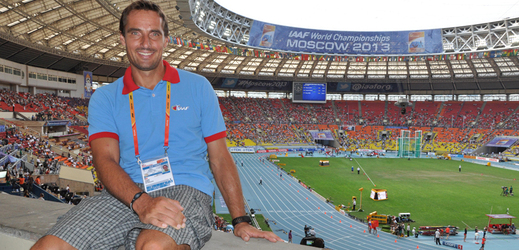 Roman Šebrle navštívil atletické mistrovství světa jako divák.