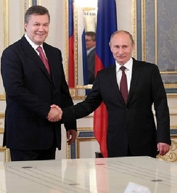 Ohledně EU si Putin a Janukovič moc nerozumějí.