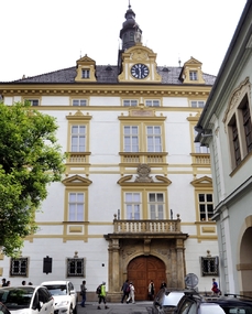 Arcibiskupský palác v Olomouci.