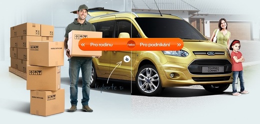 Microsite od Wunderman pro Ford Connect.