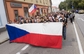 Zhruba stovka lidí se účastnila demonstrace v Českých Budějovicích. Pochod, který protestoval proti systému sociálních dávek a proti údajnému černému rasismu, byl poklidný a obešel se bez střetů.