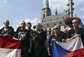Kolem 150 extremistů i jejich příznivců se sešlo na náměstí Republiky v Plzni.