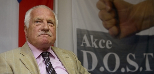 Václav Klaus chce pozvednout českou politickou scénu.