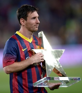 Hvězdný Lionel Messi.