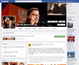 Sociální demokracii Facebook moc nejde, avšak její místopředseda "sluníčkový" Zdeněk Škromach je na sociálních sítích velmi aktivní. Jeho profil sledují skoro dvě tisícovky lidí a facebookových přátel má bezmála pět tisíc.