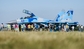 K vidění je sedm desítek strojů. Na snímku stíhací letoun Su-27 z Ukrajiny.