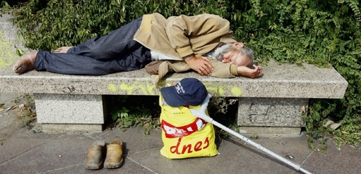 V Česku je kolem 30 tisíc bezdomovců (ilustrační foto).