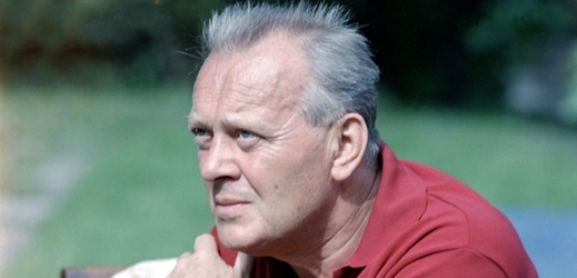 Herec Karel Höger (snímek z roku 1969).
