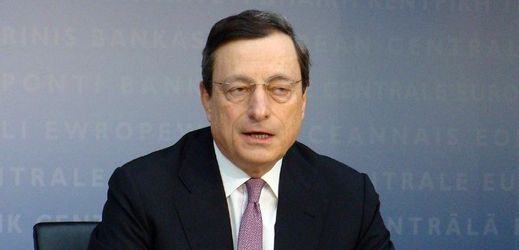 Prezident Evropské centrální banky, Mario Draghi.