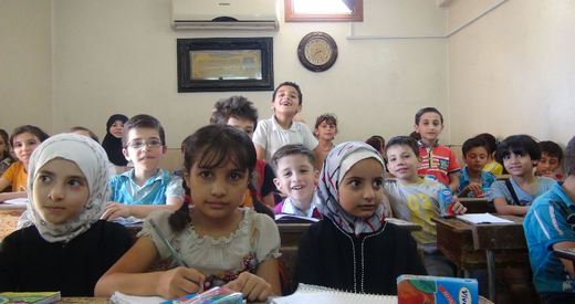 Člověk v tísni podporuje 14 škol pro syrské děti.