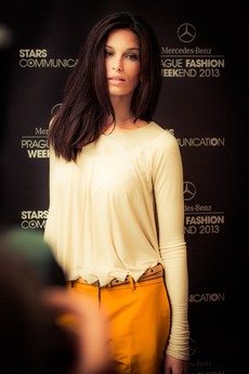 Tváří Mercedes-Benz Prague Fashion Weekend 2013 se stala slovenská topmodelka Viera Schottertová.