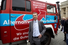 Předseda Alternativy pro Německo Bernd Lucke.