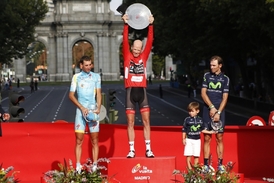 Poslední vítěz Vuelty a nejstarší šampion Grand Tour Chris Horner.