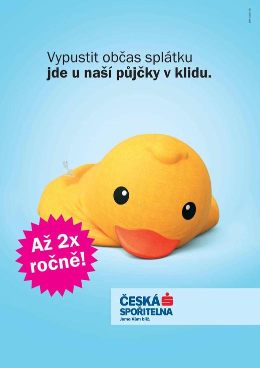 Kampaň České spořitelny.