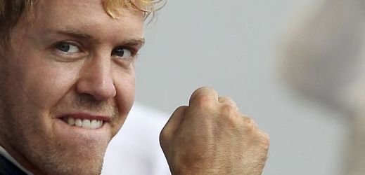 Lídr mistrovství světa formule 1 Sebastian Vettel z Red Bullu.