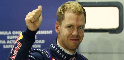 Vítěz kvalifikace Sebastian Vettel. 