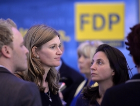 Zástupci poražené strany FDP.