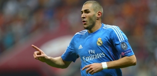 Fotbalista Realu Madrid Karim Benzema.