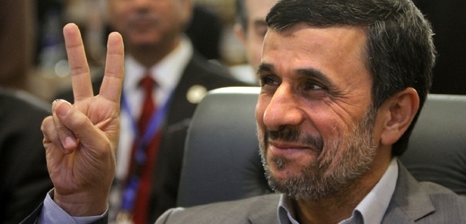 Bývalý íránský prezident Mahmúd Ahmadínežád.