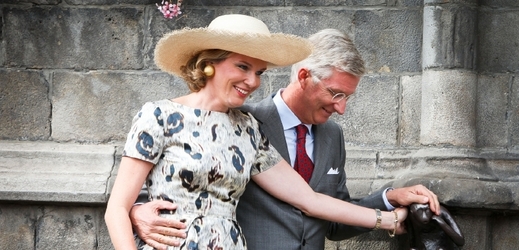 Belgická královna Mathilde a král Philippe.