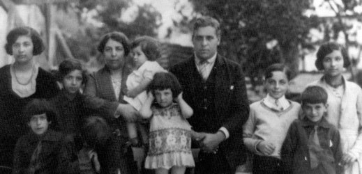 Aristides Sousa Mendes se svou rodinou.