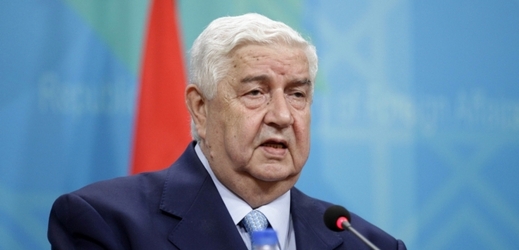 Syrský ministr zahraničí Valíd Mualim.