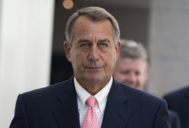 Šéf sněmovny John Boehner.
